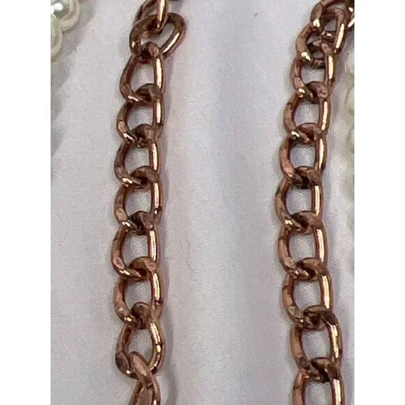 SOUTHWEST TURQUOISE PEARL FANCY Western Rodeo Cowgirl Fashion Necklace Set New - Picture 10 of 16